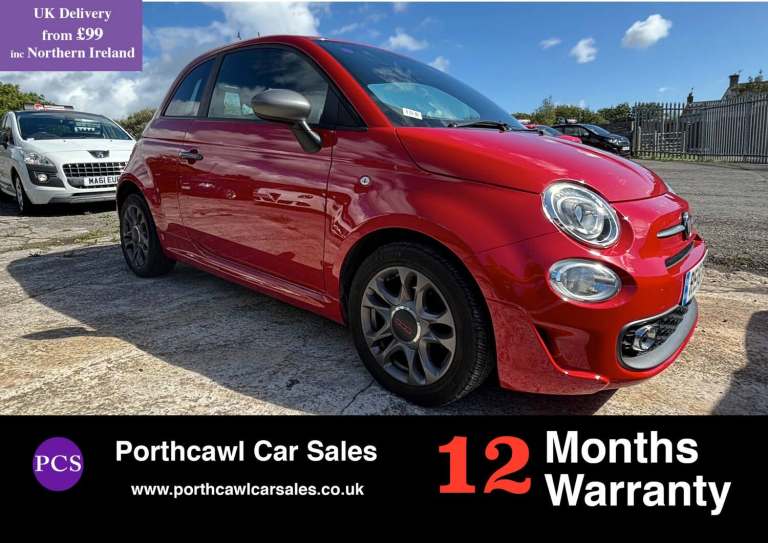 2019 Fiat 500 1.2 S 3dr HATCHBACK Petrol Manual