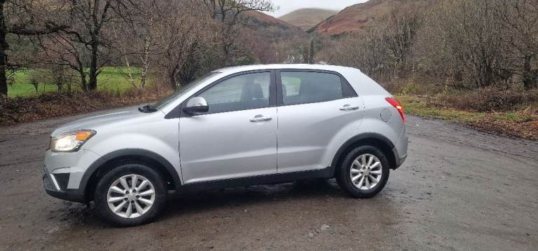 SSANGYONG KORRANDO 2LITRE SE 4 TDIESEL 4X4 5 DOOR 6 SPEED MANUAL FULL MOT 2014