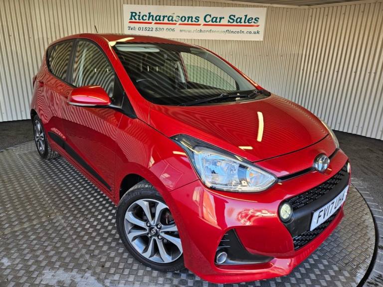 2017 Hyundai i10 1.2 Premium SE Hatchback 5dr Petrol Manual Euro 6 (87 ps) Hatchback Petrol Manual