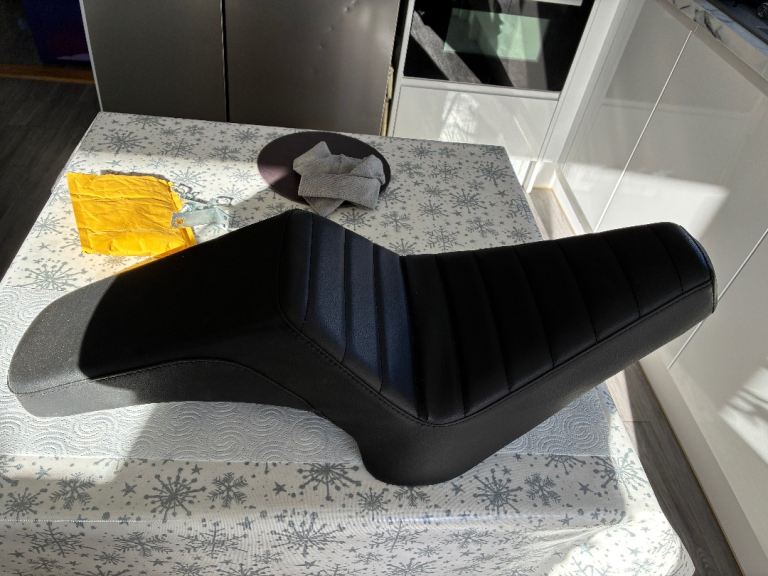 Yamaha XV950R motorbike seat.