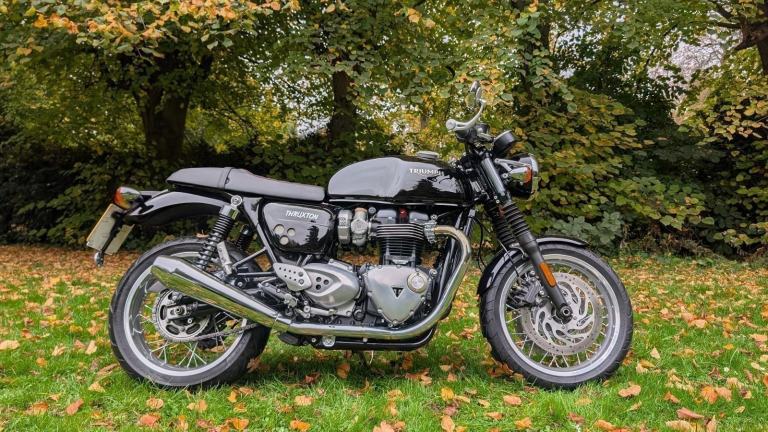 2016 (66) Triumph Thruxton 1200 ABS CAFE RACER STUNNING CONDITION FSH 2K MILES