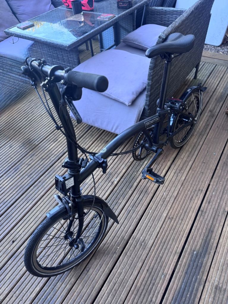 Brompton c-line 6 speed folding bike