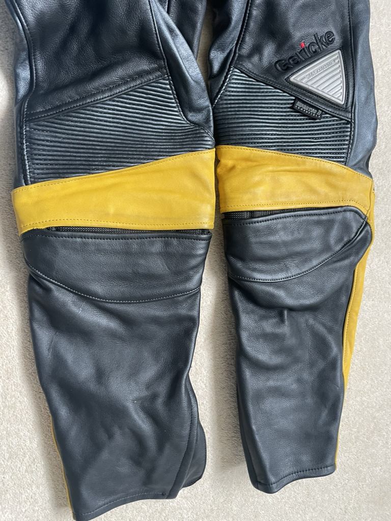 Ladies Hein Gericke motorbike leathers 