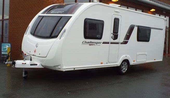 2013 Swift Challenger Sport 564 4 Berth Fixed Twin Single Beds Caravan