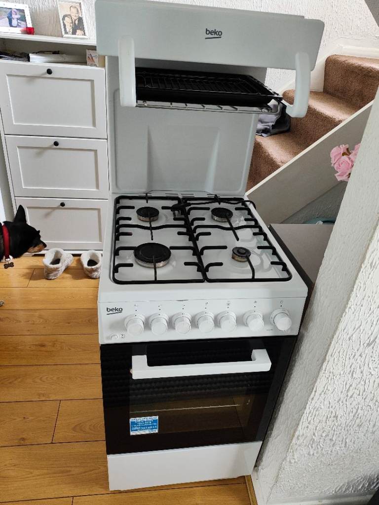 Gas Cooker - White