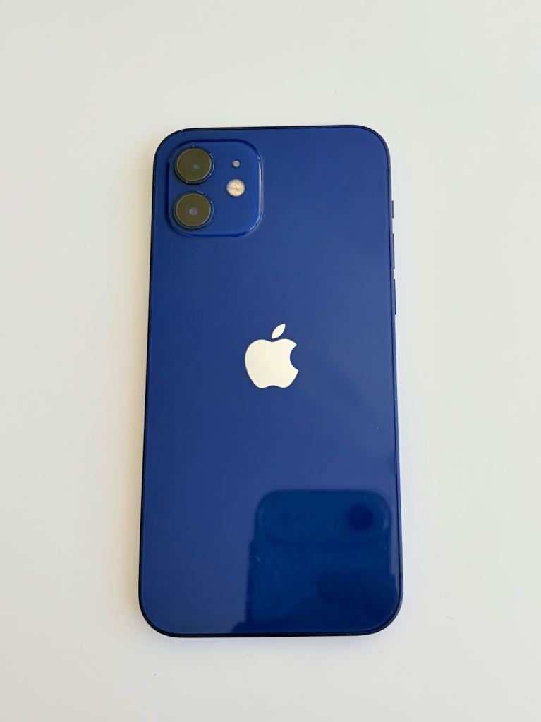 Apple iPhone 12 Blue - Good Condition, 79% Battery Health