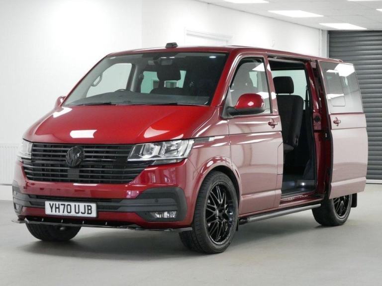 70 VW TRANSPORTER T30 2.0 TDI 150 BHP SWB HIGHLINE 5 SEATER KOMBI (NO VAT )