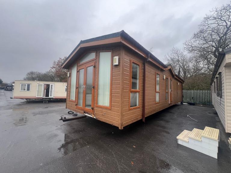 Static caravan / Lodge Prestige Seascape 42x14 2bed DG/CH - Free UK Delivery 