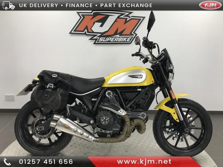 DUCATI SCRAMBLER 800 ICON IN YELLOW, 2018/18, 16,488 MILES WITH FSH, EXTRAS