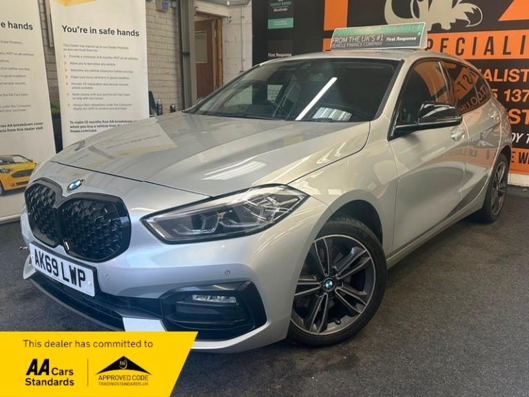 69 REG BMW 1 SERIES 118D 2.0D SPORT 6 SPEED, 5 DOOR, SILVER, SERVICE HISTORY