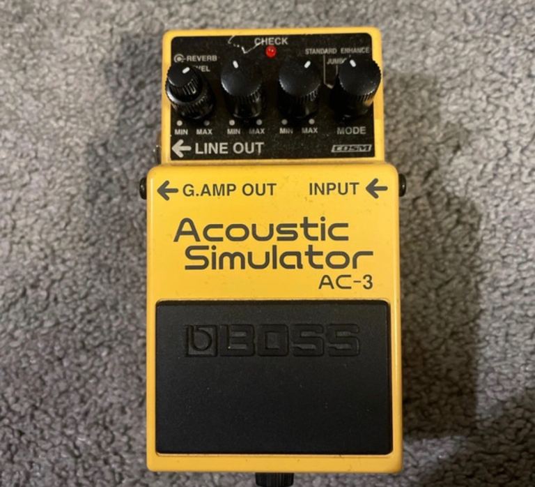 BOSS AC-3 Acoustic Simulator Guitar Pedal – Good Condition