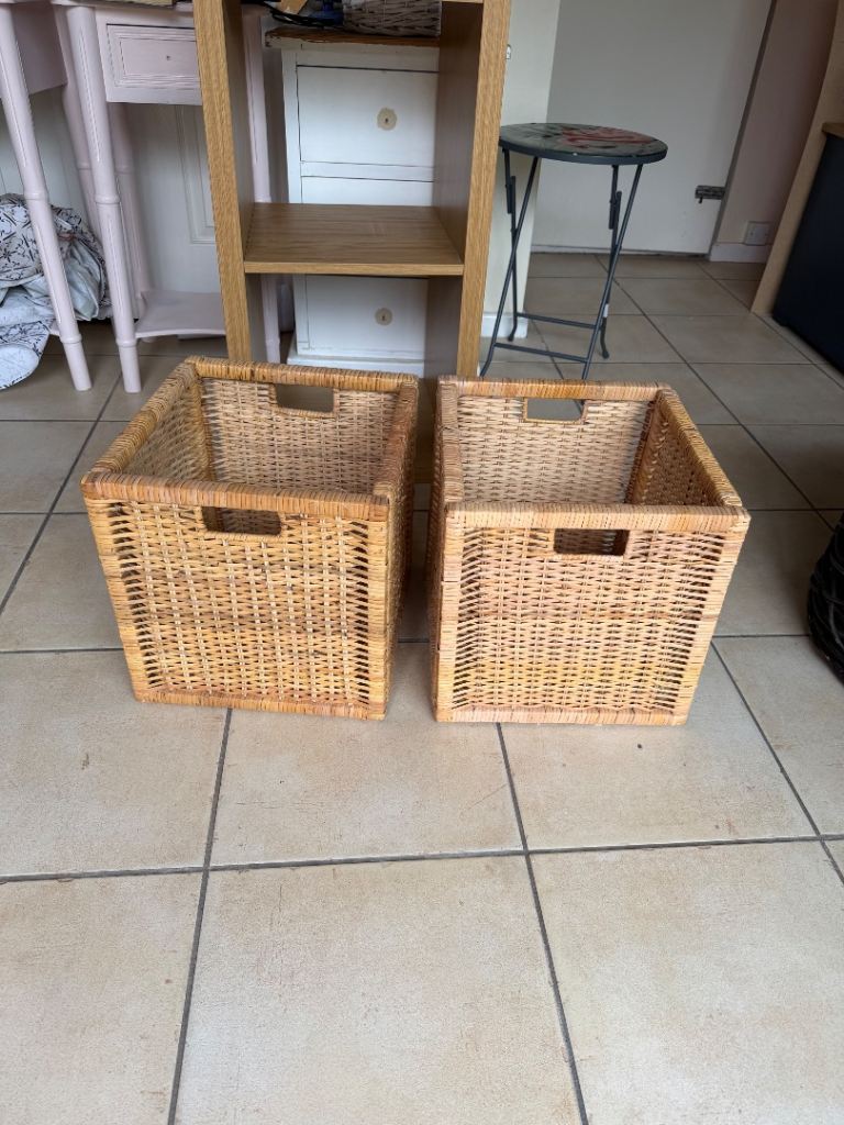 IKEA BRANÄS wicker baskets 