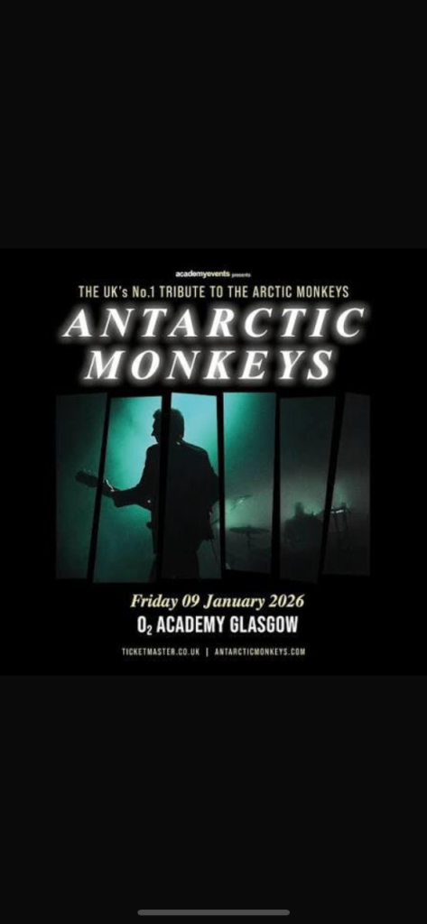 Antarctic monkeys Glasgow friday