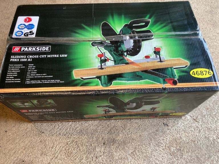 Parkside Sliding Cross Cut Mitre Saw 