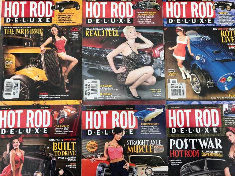 Hot Rod Deluxe  x 8 Magazines