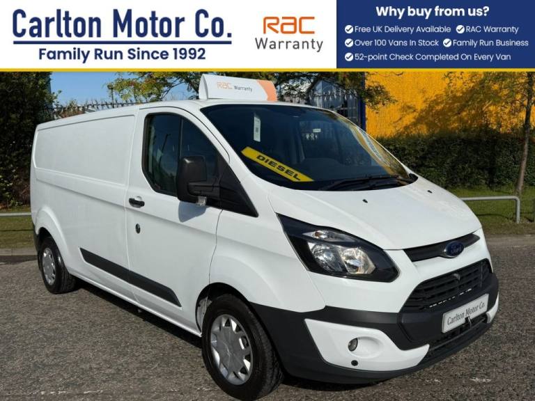 2017 Ford Transit Custom 290 L2 H1 LWB VAN Panel Van Diesel Manual