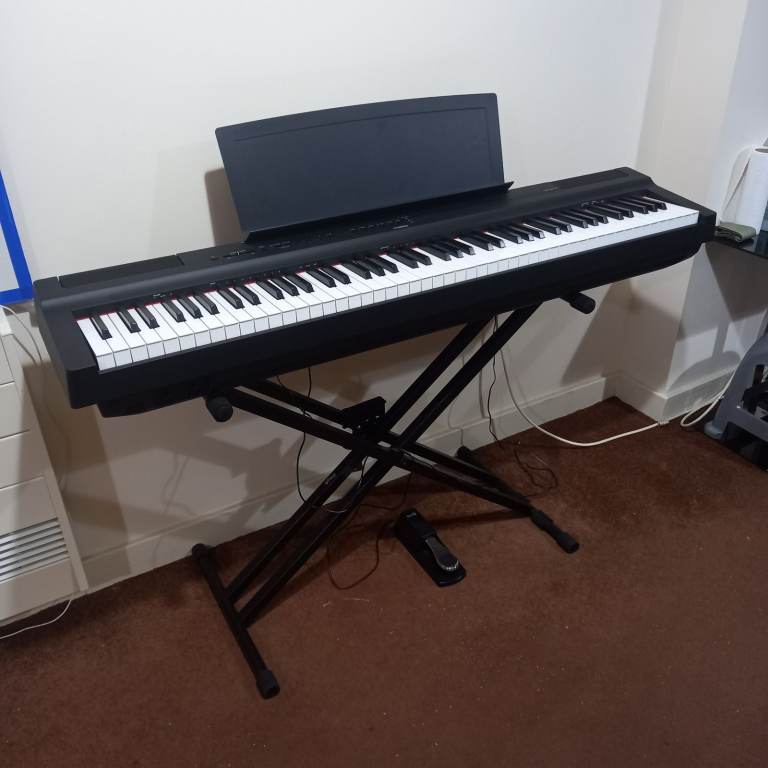 Digital Piano with Stand and Pedal – Good Condition