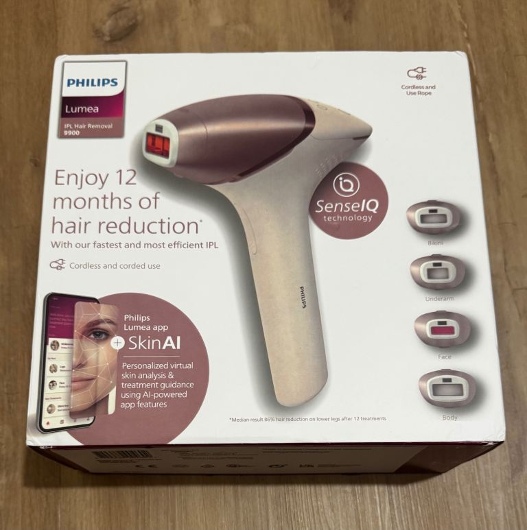 Philips Lumea IPL 9900 Series Hair Removal - Brand New