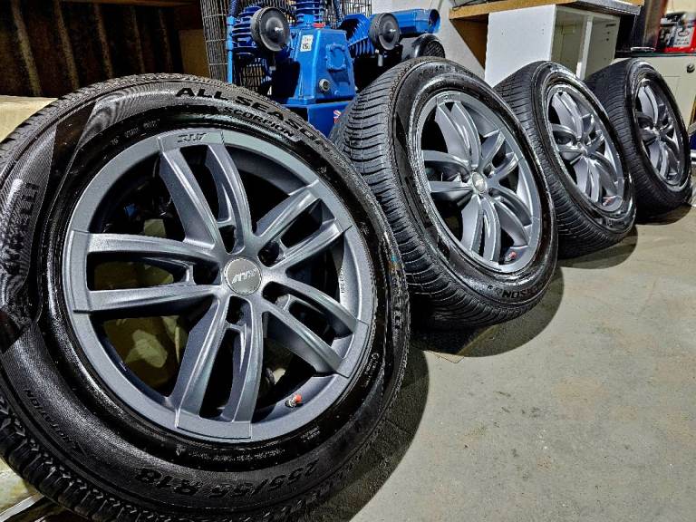 18" 5x120 ATS Alloy wheels tyres Volkswagen Vw T5 T6 Transporter Van Camper 