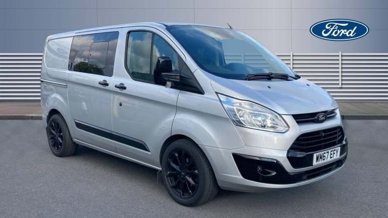2017 Ford Transit Custom 2.0 TDCi 130ps Low Roof D/Cab Limited Van PANEL VAN DIESEL Manual