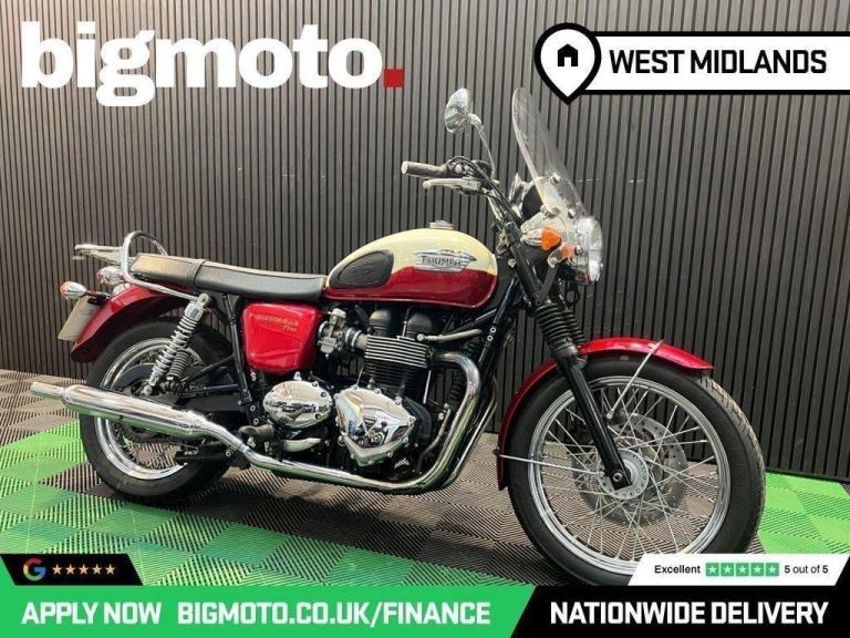 2012 12 TRIUMPH BONNEVILLE T100 FINANCE SPECIALISTS APPLY NOW