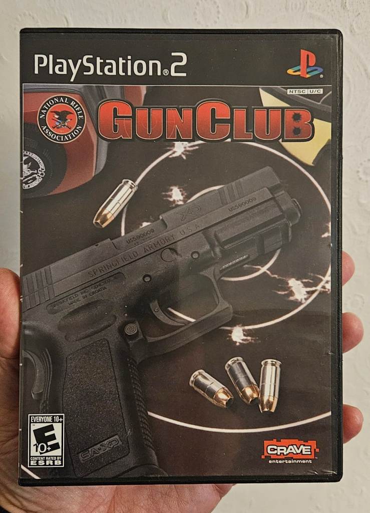 Ps2 Gun Club NRA - NTSC Game
