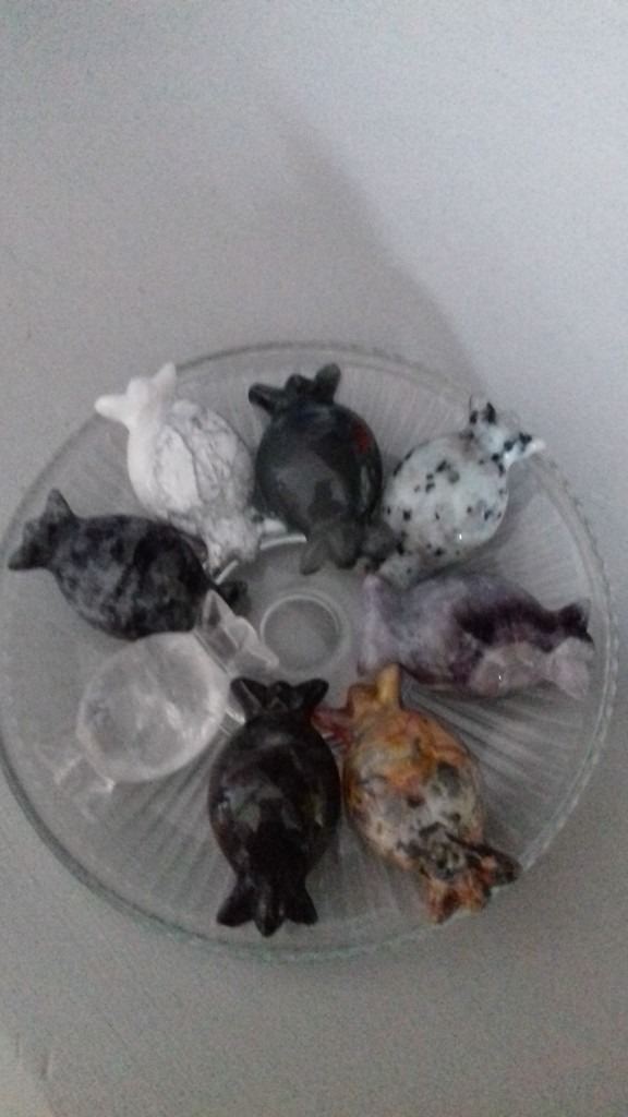 Reduced Natural crystal carved sweets