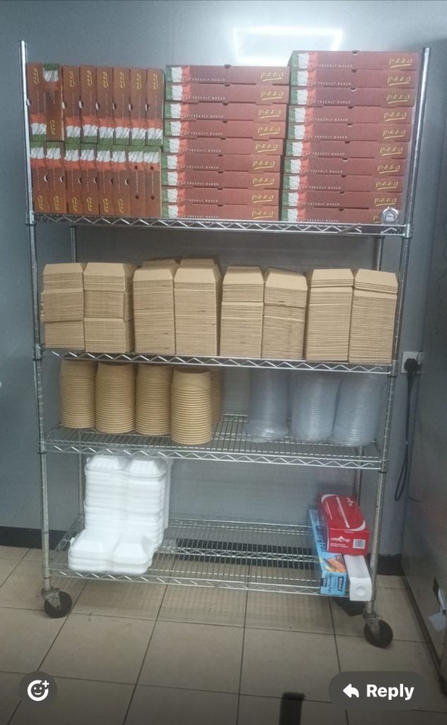 Shop shelving 