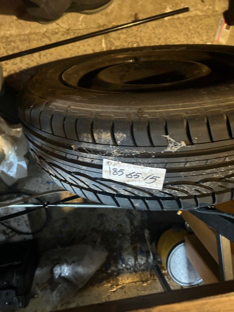 4 stud spare wheel steel 