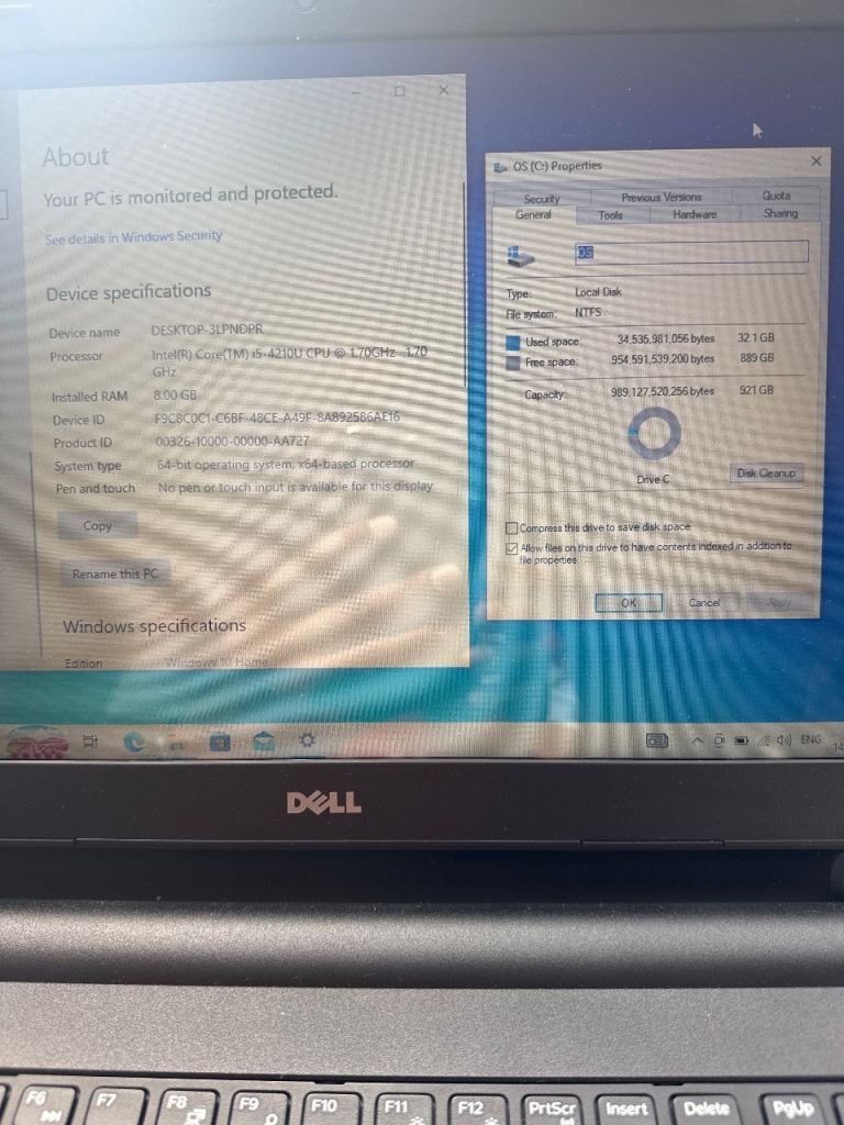 Dell Latitude 3540 Laptop - 512GB SSD, Good Condition