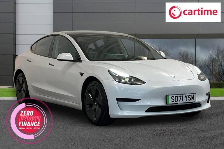 2021 71 TESLA MODEL 3 STANDARD RANGE PLUS SALOON 4DR ELECTRIC AUTO RWD (241 BHP)