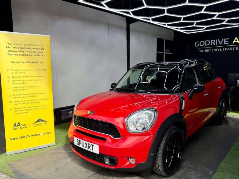 2011 MINI Countryman 1.6 Cooper S Steptronic ALL4 Euro 5 5dr HATCHBACK Petrol Automatic