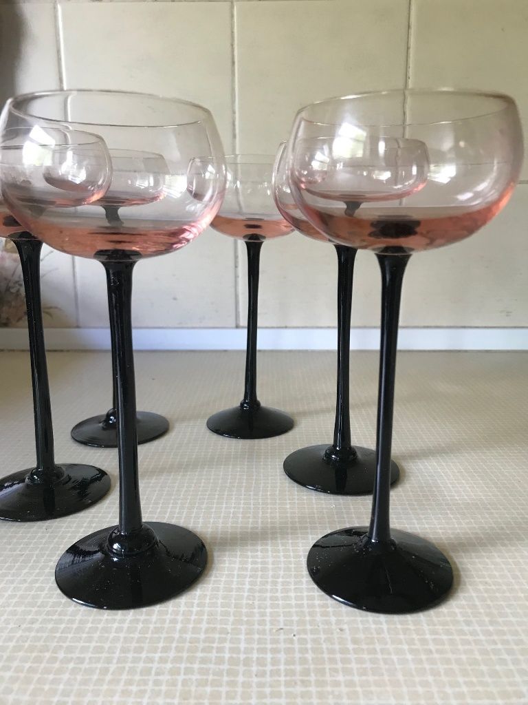 Vintage Retro Wine/Aperitif Glasses
