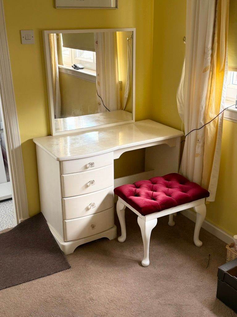 White Dressing Table 