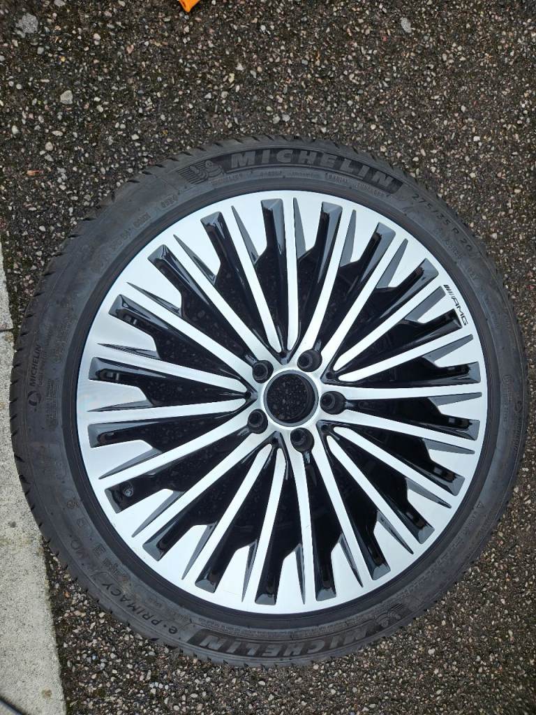 2024 Mercedes E Class AMG Alloy Wheel A2144010600 with Tyre Michelin e Primacy 275/35 ZR20