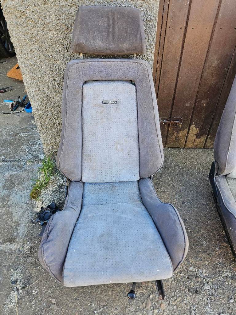 Ford Capri Recaro 2.8i shark grey front seats injection