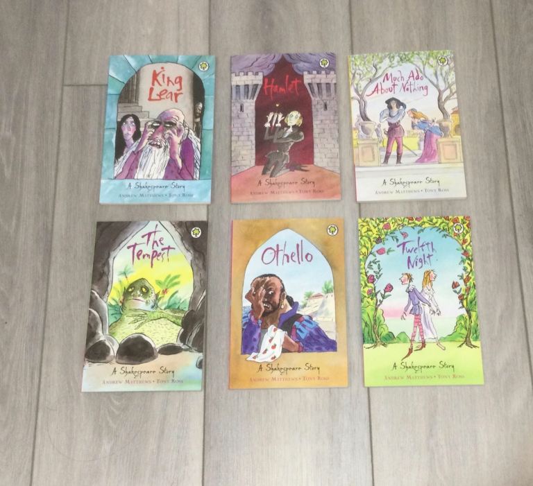 A Shakespeare Story kids Book Bundle- King Lear, Hamlet, Othello and more age 7-11
