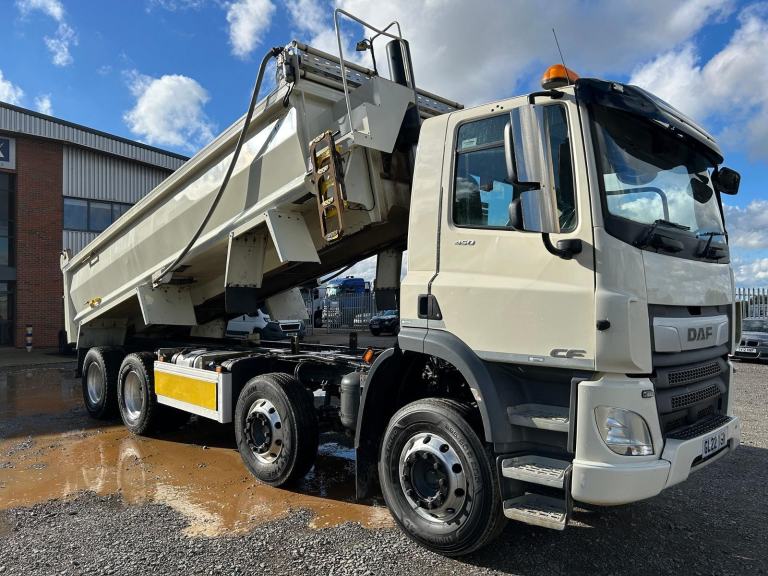 DAF FAD CF450 8X4 STEEL TIPPER 2022 – GL22 YGW