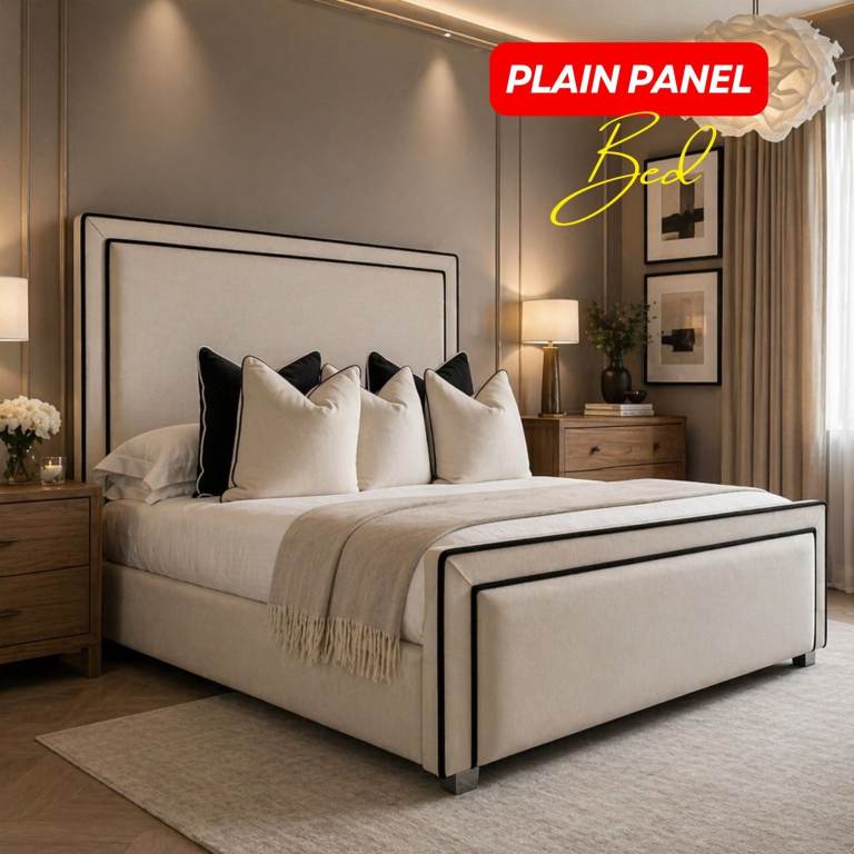 ottoman bed frame Plush velvet upholster Storage and mattress are optional Free cash on delivery
