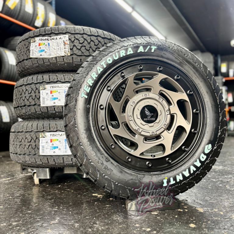 17” 5x120 Swamper Alloys New Wheels VW Transporter T5 T6 All Terrain Davanti Tyres