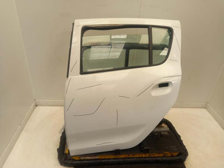 Dacia Sandero Stepway Left Rear Door N/S 2013-2021 Ov369 - Ice White Bc 5 Door