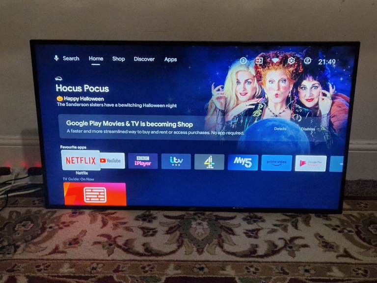 JVC Smart TV Full HD Android Led 40 inches for sale 