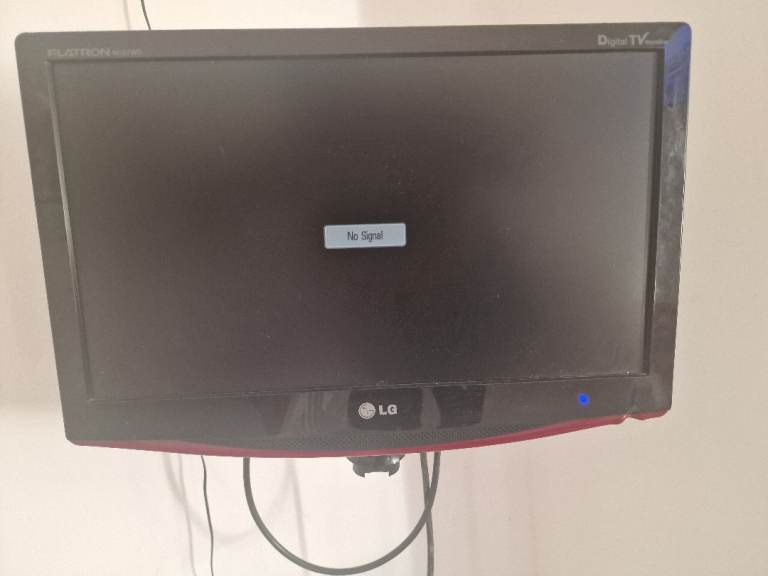 LG TV with wall bracket