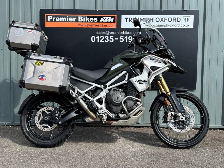 Stunning Low Mileage 2023/23 Triumph Tiger 1200 Rally Pro Motorcycle 
