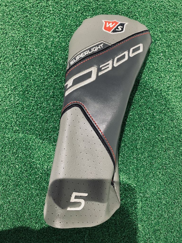WILSON STAFF superlight D300  5 WOOD HEADCOVER 