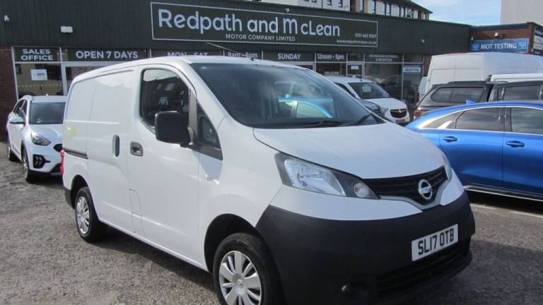 2017 Nissan NV200 1.5 dCi Acenta Van Euro 6 CAR DERIVED VAN DIESEL Manual