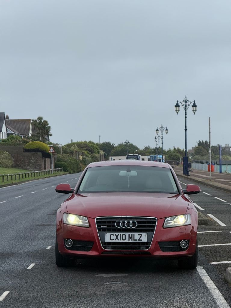 2010 Audi A5 Sportback 2.0 TDI Quattro Red