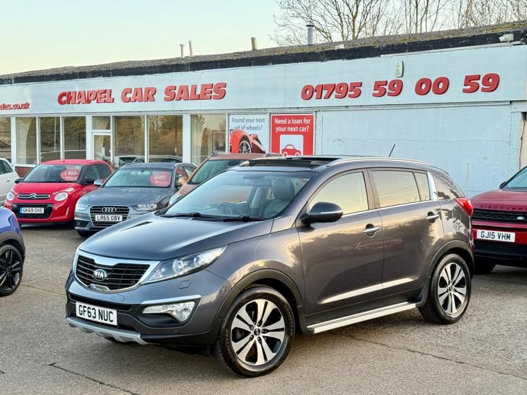 2013 Kia Sportage 2.0 CRDi KX-4 Auto AWD Euro 5 5dr ESTATE Diesel Automatic