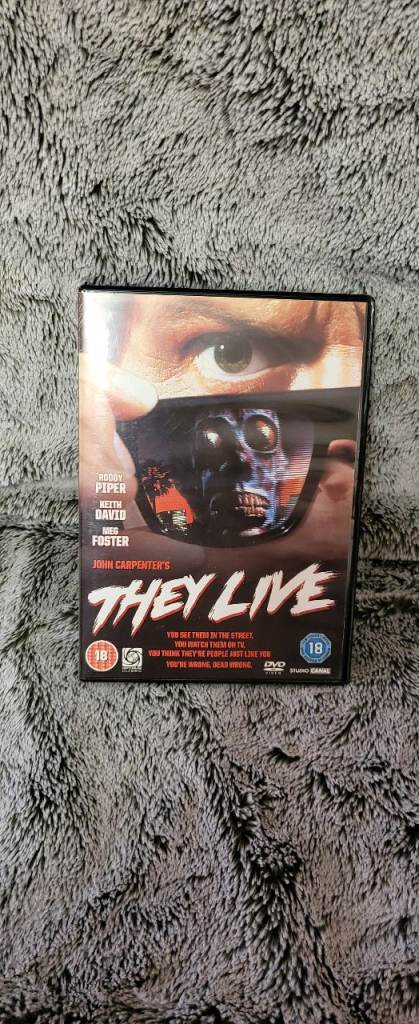 John Carpenters They Live Roddy Piper DVD