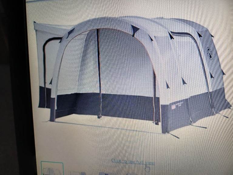 Awning - Coleman Journeymaster Deluxe M Air blackout